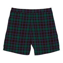 ScotsTee Shop Scottish Hunter of Peebleshire Modern Tartan Plaid Cargo Shorts for Men