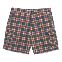 ScotsTee Shop Scottish Robertson Dress #2 Ancient Tartan Plaid Cargo Shorts for Men