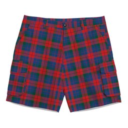 ScotsTee Shop Scottish Skene of Cromar Modern Tartan Plaid Cargo Shorts for Men