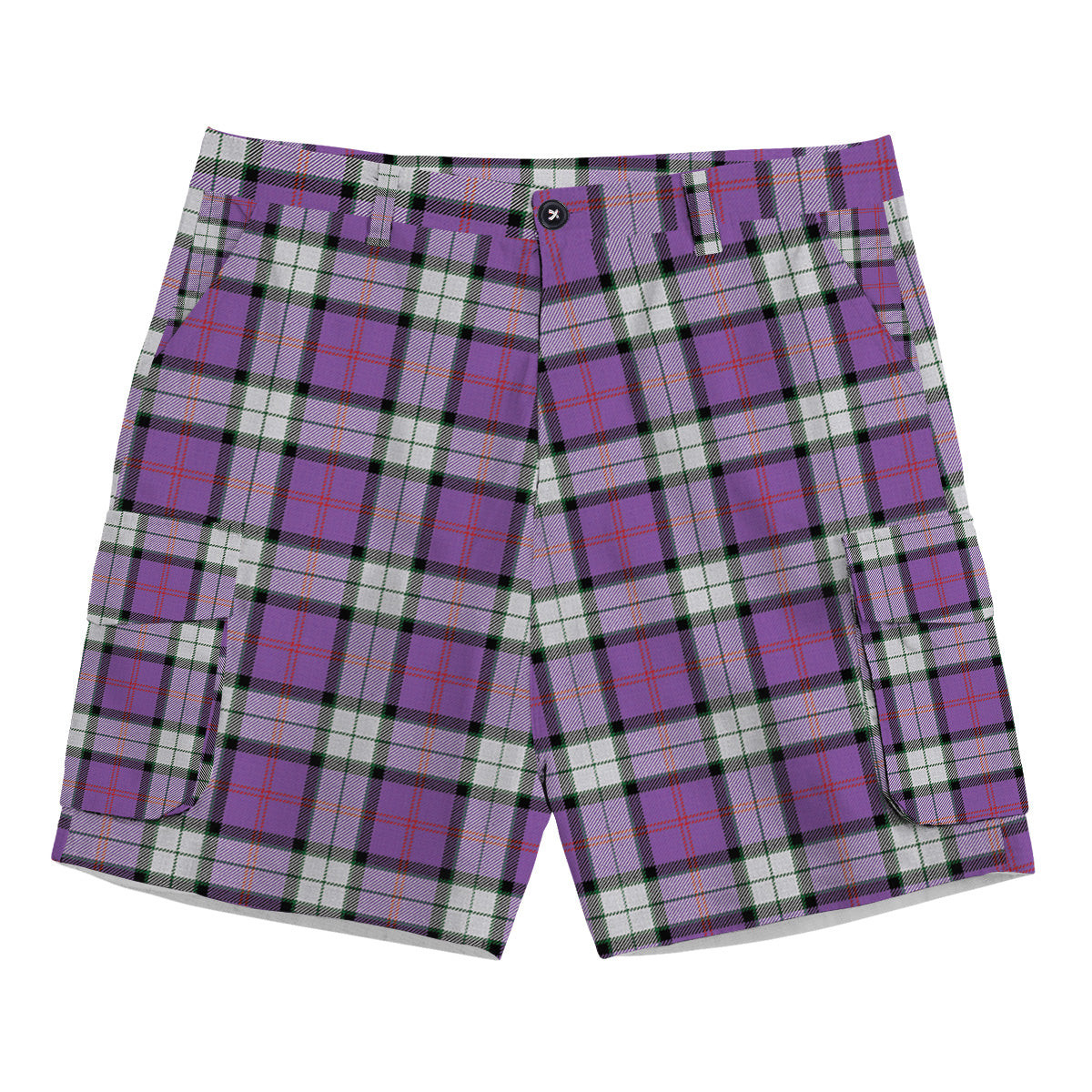 ScotsTee Shop Scottish Sinclair Dress (Dance) Ancient Clan Tartan Plaid Cargo Shorts for Men