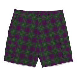 ScotsTee Shop Scottish Singh Tartan Plaid Cargo Shorts for Men