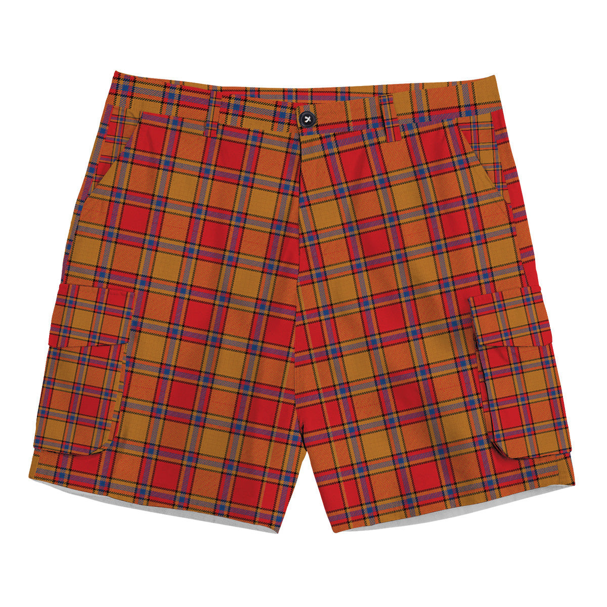 ScotsTee Shop Scottish Scrymgeour Modern Tartan Plaid Cargo Shorts for Men