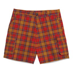 ScotsTee Shop Scottish Scrymgeour Modern Tartan Plaid Cargo Shorts for Men