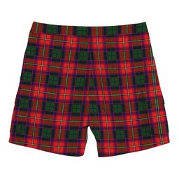ScotsTee Shop Scottish Roxburgh District Tartan Plaid Cargo Shorts for Men