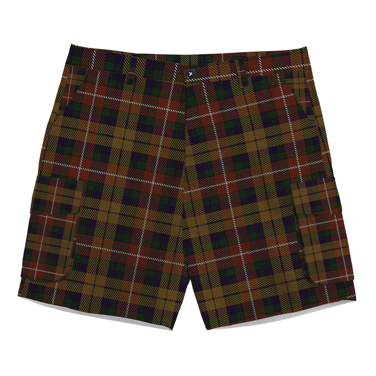 ScotsTee Shop Scottish YPO Dress Tartan Plaid Cargo Shorts for Men