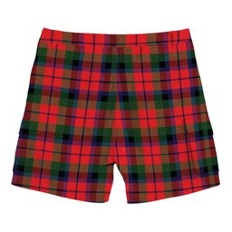 ScotsTee Shop Scottish MacCracken Modern Tartan Plaid Cargo Shorts for Men