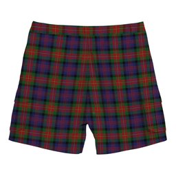 ScotsTee Shop Scottish MacLagan of Glenquiech Tartan Plaid Cargo Shorts for Men