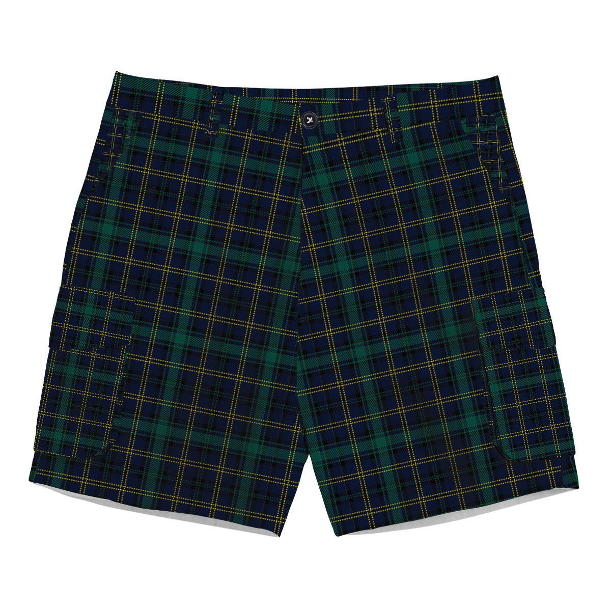 ScotsTee Shop Scottish Hope Vere Modern Clan Tartan Plaid Cargo Shorts for Men