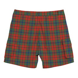 ScotsTee Shop Scottish MacLean of Duart Ancient Tartan Plaid Cargo Shorts for Men