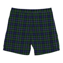 ScotsTee Shop Scottish Robertson Hunting 1 Tartan Plaid Cargo Shorts for Men