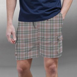 ScotsTee Shop Scottish Shaw Dress Tartan Plaid Cargo Shorts for Men