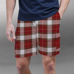ScotsTee Shop Scottish MacFie Dress Ancient Tartan Plaid Cargo Shorts for Men