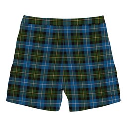 ScotsTee Shop Scottish McNeil of Barra Tartan Plaid Cargo Shorts for Men