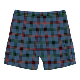 ScotsTee Shop Scottish Montgomery of Ayrshire Ancient Tartan Plaid Cargo Shorts for Men
