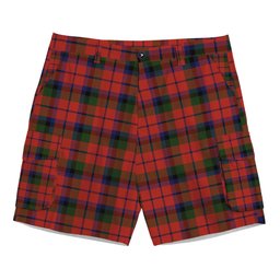 ScotsTee Shop Scottish McNachten 1831 Tartan Plaid Cargo Shorts for Men