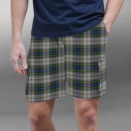 ScotsTee Shop Scottish Gordon Dress 4 Tartan Plaid Cargo Shorts for Men