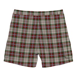 ScotsTee Shop Scottish McLean Dress Tartan Plaid Cargo Shorts for Men
