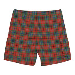 ScotsTee Shop Scottish McLean of Duart Ancient Tartan Plaid Cargo Shorts for Men