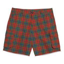 ScotsTee Shop Scottish McLean of Duart Ancient Tartan Plaid Cargo Shorts for Men