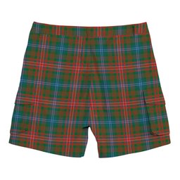 ScotsTee Shop Scottish Wilson Janet Ancient Clan Tartan Plaid Cargo Shorts for Men