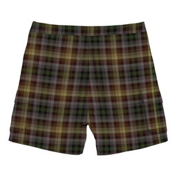 ScotsTee Shop Scottish MacKay of Strathnaver Tartan Plaid Cargo Shorts for Men