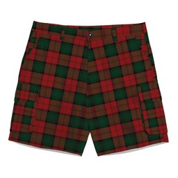 ScotsTee Shop Scottish Stewart of Atholl Tartan Plaid Cargo Shorts for Men
