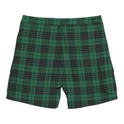 ScotsTee Shop Scottish MacLean Hunting Ancient Tartan Plaid Cargo Shorts for Men