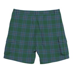 ScotsTee Shop Scottish Irvine of Drum Tartan Plaid Cargo Shorts for Men
