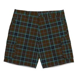 ScotsTee Shop Scottish McTavish Hunting Tartan Plaid Cargo Shorts for Men