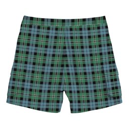 ScotsTee Shop Scottish Melville Modern Tartan Plaid Cargo Shorts for Men