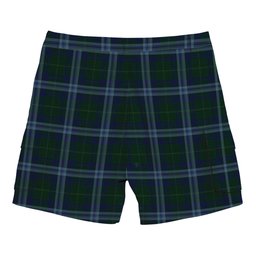 ScotsTee Shop Scottish Jones of Wales Tartan Plaid Cargo Shorts for Men