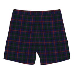 ScotsTee Shop Scottish MacCaughan or MacEachain Tartan Plaid Cargo Shorts for Men