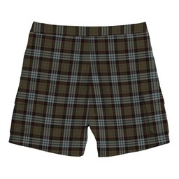 ScotsTee Shop Scottish Stewart Old Weathered Tartan Plaid Cargo Shorts for Men