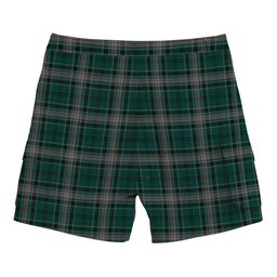 ScotsTee Shop Scottish Kelly of Sleat Hunting Tartan Plaid Cargo Shorts for Men