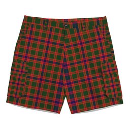 ScotsTee Shop Scottish Nithsdale District Tartan Plaid Cargo Shorts for Men