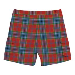 ScotsTee Shop Scottish MacCreary Ancient Tartan Plaid Cargo Shorts for Men
