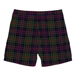 ScotsTee Shop Scottish MacDonald of Clan Ranald Tartan Plaid Cargo Shorts for Men