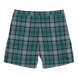 ScotsTee Shop Scottish Kelly of Sleat Hunting Modern Tartan Plaid Cargo Shorts for Men