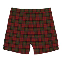 ScotsTee Shop Scottish Stewart of Ardshiel Tartan Plaid Cargo Shorts for Men