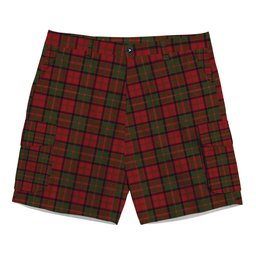 ScotsTee Shop Scottish Stewart of Ardshiel Tartan Plaid Cargo Shorts for Men