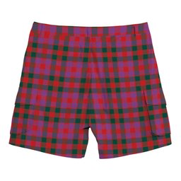 ScotsTee Shop Scottish McGowan Portrait Modern Tartan Plaid Cargo Shorts for Men