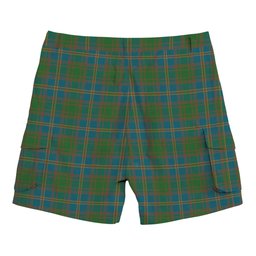 ScotsTee Shop Scottish Strange of Balkaskie Ancient Tartan Plaid Cargo Shorts for Men