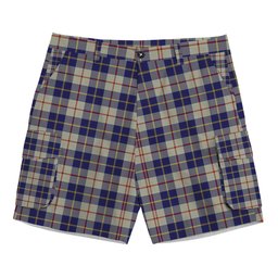 ScotsTee Shop Scottish MacRae of Conchra Tartan Plaid Cargo Shorts for Men