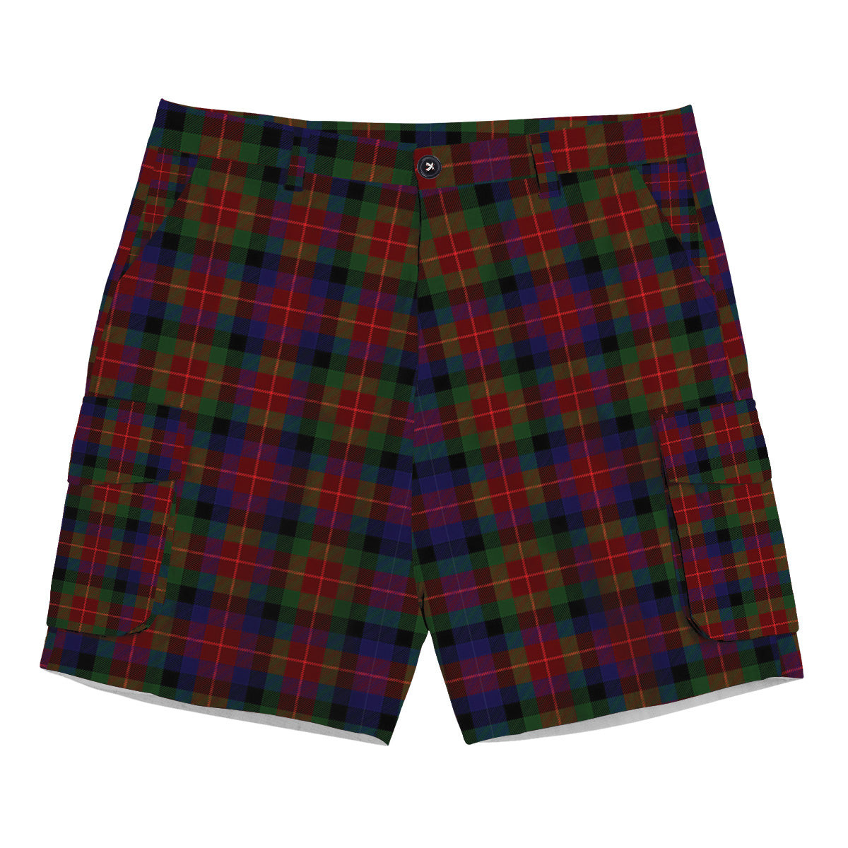 ScotsTee Shop Scottish Tennant SC Tartan Plaid Cargo Shorts for Men