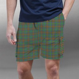 ScotsTee Shop Scottish McKintosh Hunting Ancient Tartan Plaid Cargo Shorts for Men