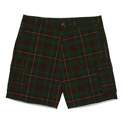ScotsTee Shop Scottish MacKinnon Hunting 3 Tartan Plaid Cargo Shorts for Men
