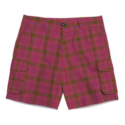 ScotsTee Shop Scottish Lumsden of Clova Ancient Tartan Plaid Cargo Shorts for Men