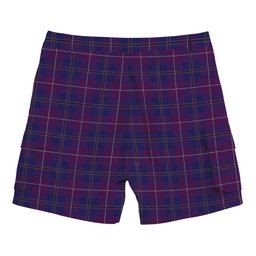 ScotsTee Shop Scottish Pride of Glencoe Tartan Plaid Cargo Shorts for Men