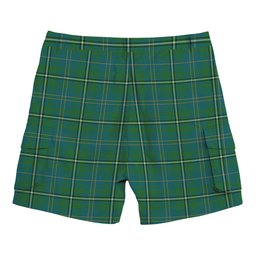 ScotsTee Shop Scottish Hay Hunting Ancient Tartan Plaid Cargo Shorts for Men