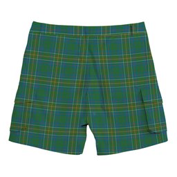 ScotsTee Shop Scottish Hunter of Hunterston Ancient Tartan Plaid Cargo Shorts for Men